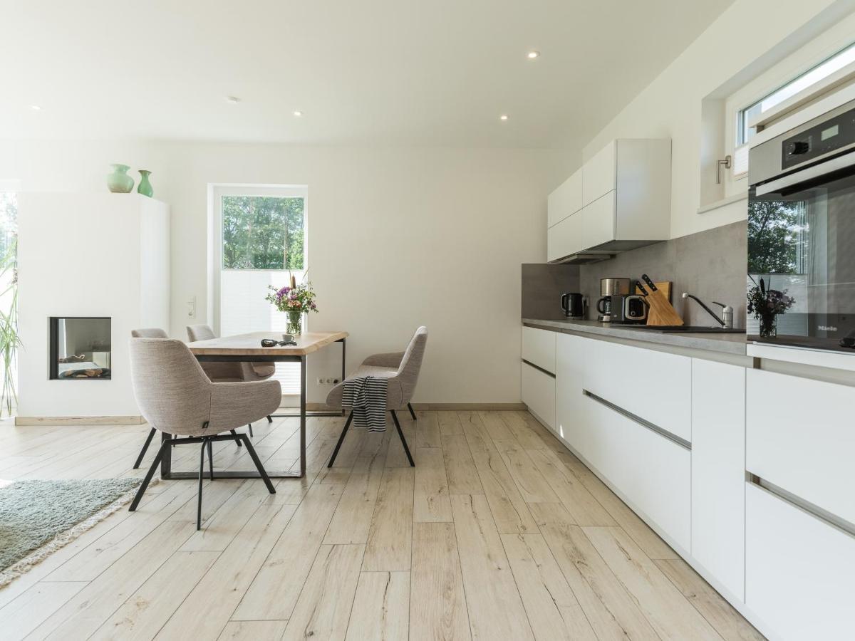 Feriendomizil Im Luftkurort - Ferienhaus-Sauna-See-Onsenbad Krakow am See Eksteriør bilde